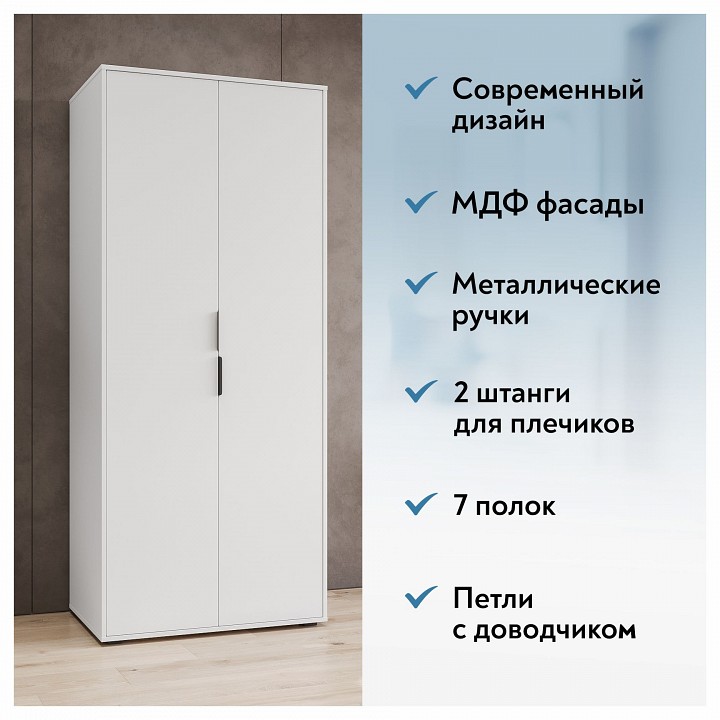 Шкаф платяной Оптима ОП-01