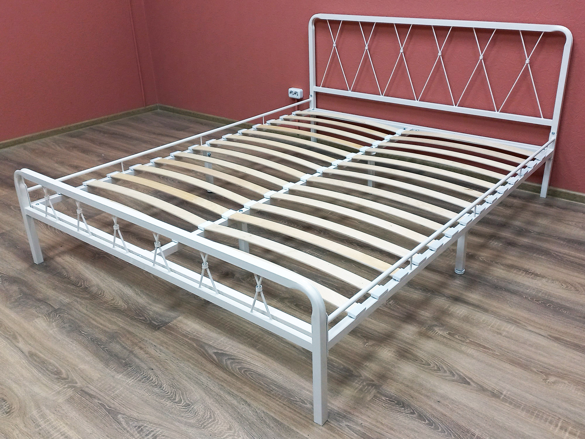 Кровать КМД 18 КЛЭР 140 белый