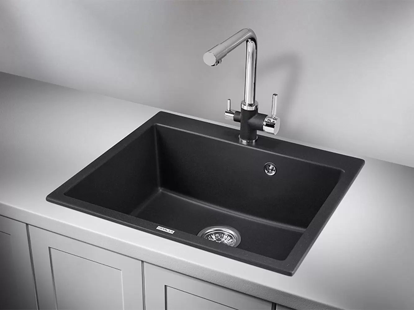 Кухонная мойка кварцевая Granula 6001